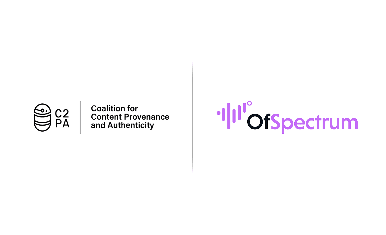 OfSpectrum Joins C2PA to Advance Provenance and Trust in AI-Generated Audio